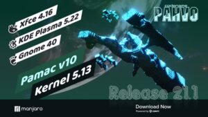 Manjaro 21.1 发布，正式使用 GNOME 40